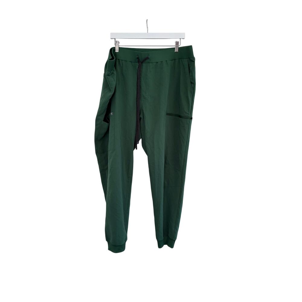 NWT Fabletics Mens 2X All Shift Scrub Joggers Hunter Green READ